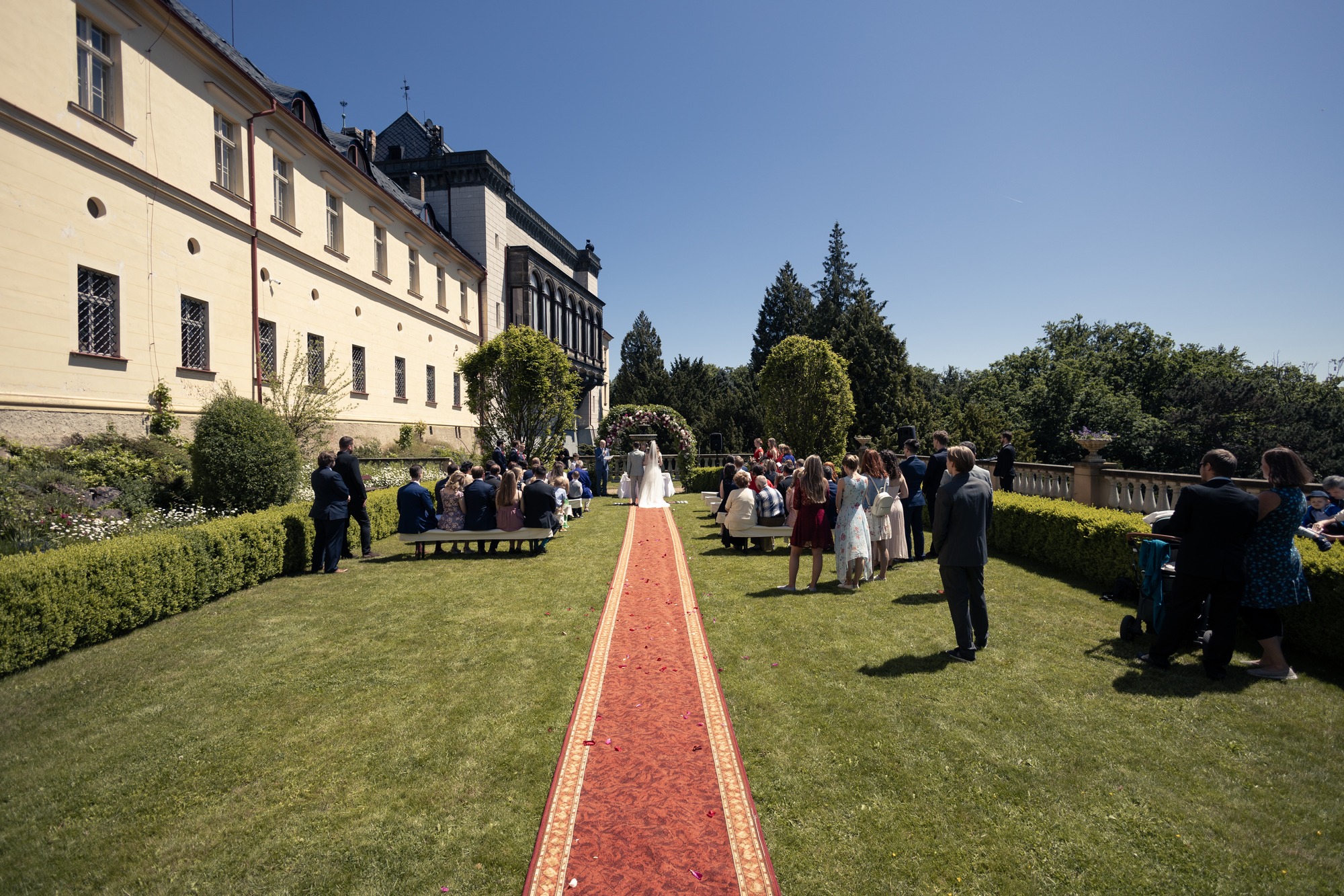 Svatba Chateau Zbiroh