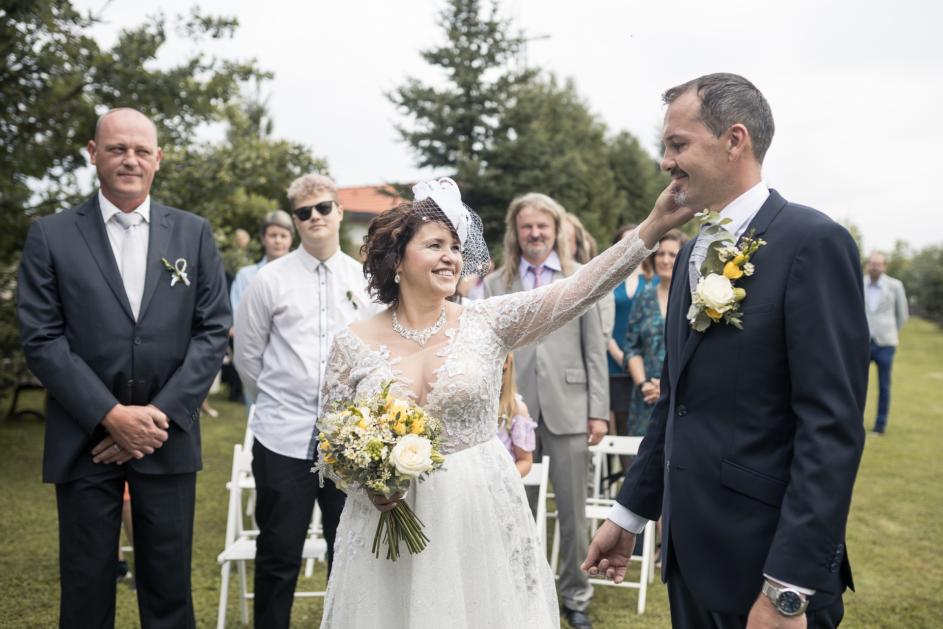 Svatba na Statku ve Svatém Poli - milující nevěsta