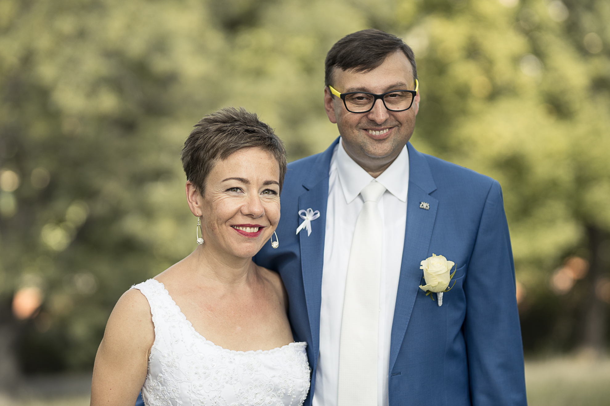 Svatba v Praze Thomayerovy sady portrét